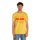 Melanin Thank YOU bag Black Statement Sassy Short Sleeve Tee