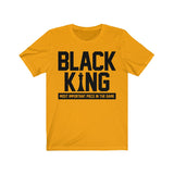 Black King Chess Facts T-Shirt