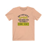 Don't Mess with a Woman Who Knows Crime Scenes  Short Sleeve
