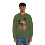 Shades of Melanin: Unisex Cotton Crew Neck Sweatshirt