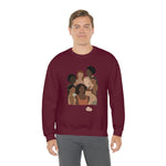 Shades of Melanin: Unisex Cotton Crew Neck Sweatshirt