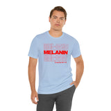 Melanin Thank YOU bag Black Statement Sassy Short Sleeve Tee