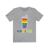 EQUALI-TEA BUBBLE TEA RAINBOW #Pride365 Unisex Jersey Tank Unisex Short Sleeve Tee