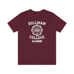 Back on Campus: Hillman Alumni Unisex Short Sleeve Tee