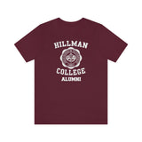 Back on Campus: Hillman Alumni Unisex Short Sleeve Tee