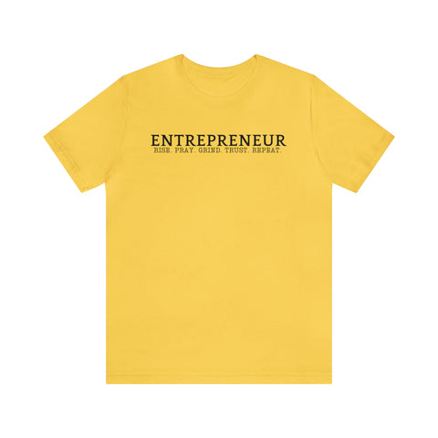 Entrepreneur Unisex Crew Cotton Blend Shirt