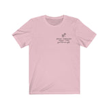 Grow through what you Go through Positive Vibes Unisex Jersey Short Sleeve Tee