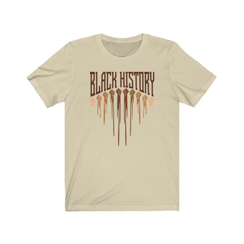 Black History Shades of Melanin   BHM Celebration Unisex Short Sleeve Tee