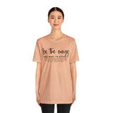 Be The Energy You Want To Attract Unisex Crew Cotton Blend Shirt