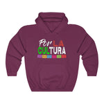Por La Cultura Latinx Culture History Unisex Heavy Blend Hooded Sweatshirt si se puede