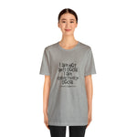 I'm not AntiSocial Unisex Short Sleeve Tee