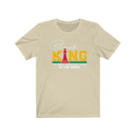 Black King Chess Powerful Black History  BHM Celebration Unisex Short Sleeve Tee