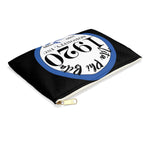 Zeta Phi Beta  Sorority Inc Circle Makeup Bag