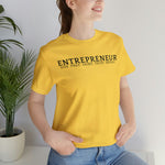 Entrepreneur Unisex Crew Cotton Blend Shirt