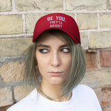 Be You They'll Adjust #GoodVibes Adjustable Unisex Twill Hat