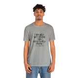 I'm not AntiSocial Unisex Short Sleeve Tee