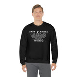 Fake Planners Definition Unisex Sweat shirt