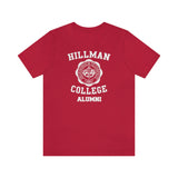 Back on Campus: Hillman Alumni Unisex Short Sleeve Tee