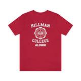 Back on Campus: Hillman Alumni Unisex Short Sleeve Tee