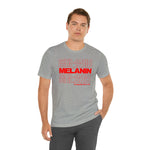 Melanin Thank YOU bag Black Statement Sassy Short Sleeve Tee