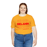Melanin Thank YOU bag Black Statement Sassy Short Sleeve Tee