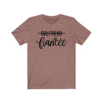 Girlfriend to Fiancee Engaged Wedding Unisex Short Sleeve Tee