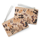 Shades of Melanin: Accessories Vegan Leather Clutch Bag