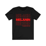 MELANIN- Thank You Bag Design Short Sleeve Tee