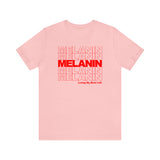 Melanin Thank YOU bag Black Statement Sassy Short Sleeve Tee