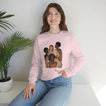 Shades of Melanin: Unisex Cotton Crew Neck Sweatshirt