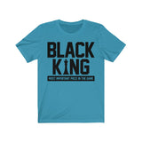 Black King Chess Facts T-Shirt