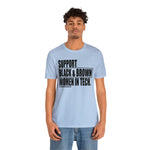 Support Black & Brown Women in Tech Statement Sassy Short Sleeve Tee