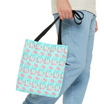 Floral Cup Return to Luxury PAT  Canvas Shopper Market Tote Bag