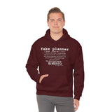 Fake Planners Definition Unisex hoodie  Sweat shirt