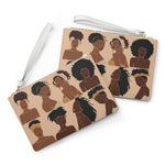 Shades of Melanin Vegan Leather  Clutch Bag