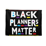 Black Planners Matter Planner Storage pouch