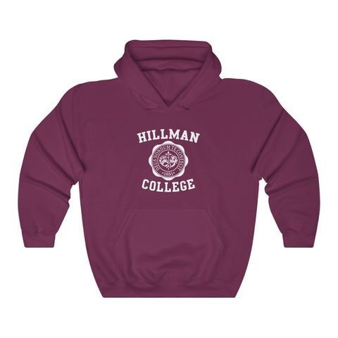 Welcome to Hillman College Unisex Heavy Blend Hooded Sweatshirt EXPRESS