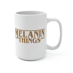 Melanin Things Melanated Things Shades 15oz coffee mug