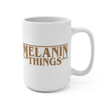 Melanin Things Melanated Things Shades 15oz coffee mug