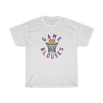 “Game, Blouses.” The Purple One Unisex Short Sleeve Tee