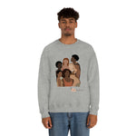 Shades of Melanin: Unisex Cotton Crew Neck Sweatshirt