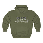 Petty Powered by Facts & Receipts Unisex Heavy Blend™ Hooded Sweatshirt