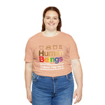 Human Beings: Care Label Unisex Crew Cotton Blend Shirt