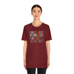 Girls Just Wanna Have Fundamental Human Rights Short Sleeve Tee