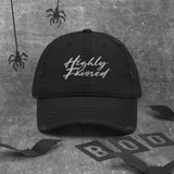 Highly Favored Inspirational Baseball Dad Hat