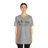 Be The Energy You Want To Attract Unisex Crew Cotton Blend Shirt