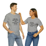 I'm not AntiSocial Unisex Short Sleeve Tee