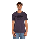 Late for a Planner MeetUp Planners Unisex Short Sleeve Tee