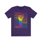EQUALI-TEA BUBBLE TEA RAINBOW #Pride365 Unisex Jersey Tank Unisex Short Sleeve Tee
