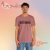 Professional Overthinker Unisex Crew Cotton Blend Shirt